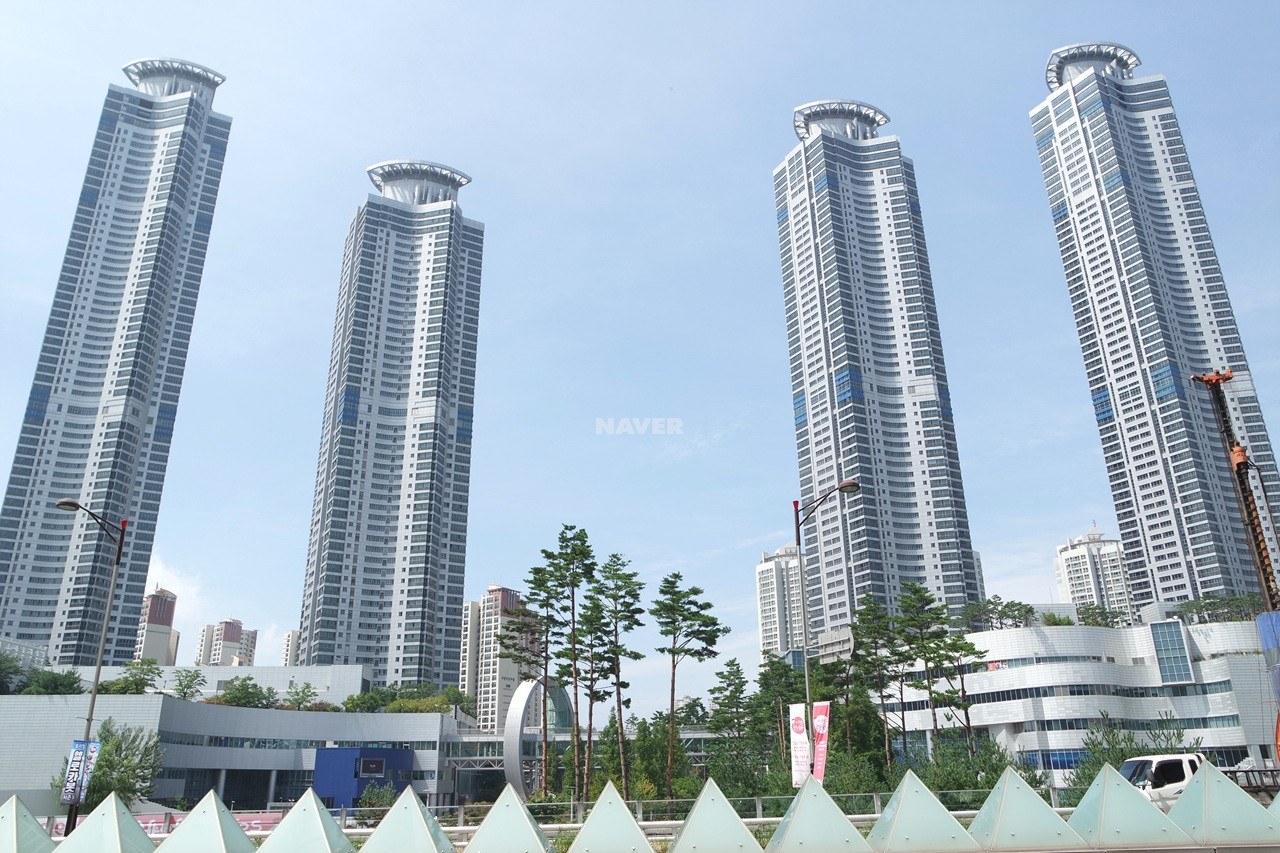 동탄 아파트 단지 전경