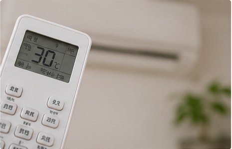 에어컨을 켜도 잘 시원해지지 않는 실내 공간